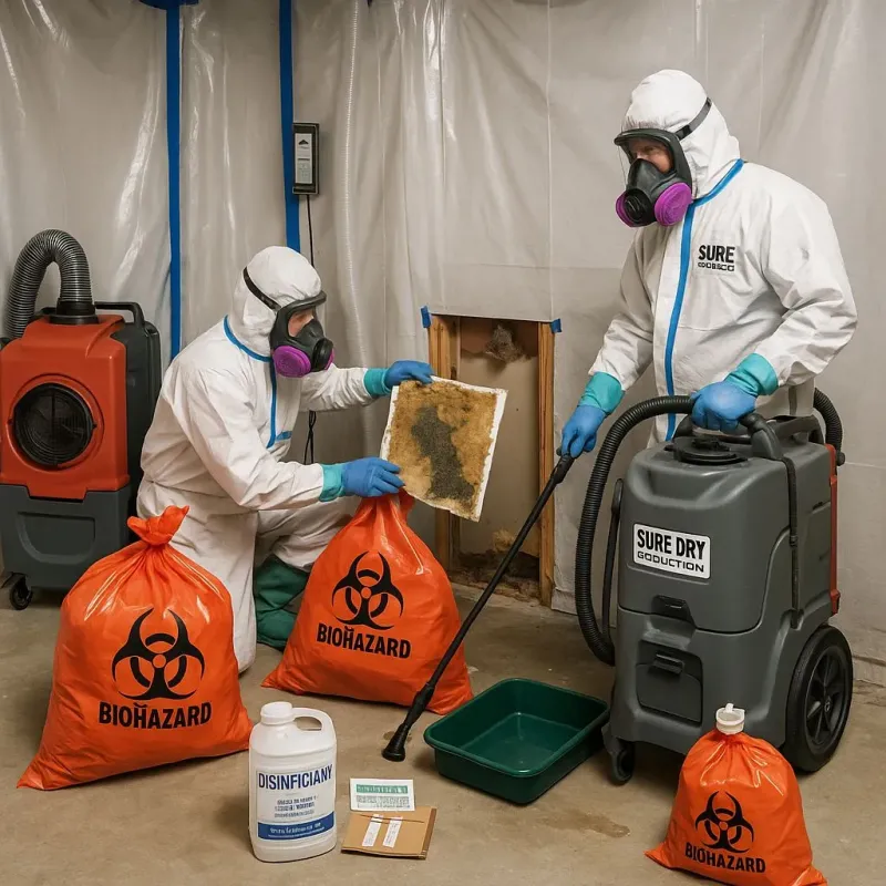 Contaminated Water Handling Protocols process in Baltimore Highlands, MD