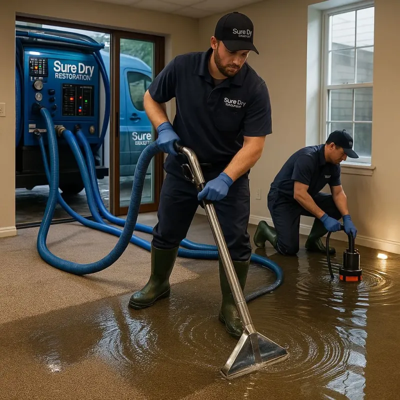 Water Extraction and Removal process in Baltimore Highlands, MD